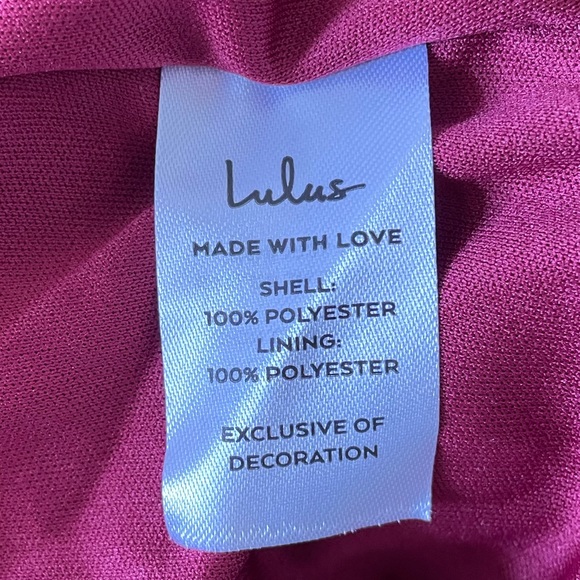 LULUS Lust or Love Wine Red Embroidered Lace Long Sleeve Mini Dress - Picture 13 of 15